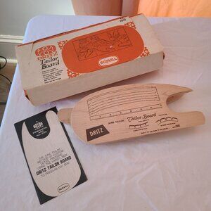 Vintage Dritz June Tailor Board by Scovill with Original Box & Manual Model 520